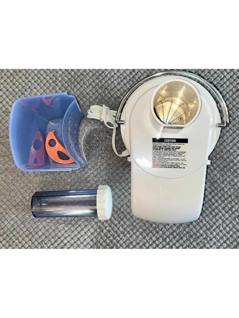 Jack LaLanne's Power Juicer Express Model CL-003AP Fruits Vegetables Eat Healthy